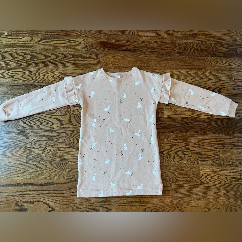 Easter Dress, Boutique Dress with adorable Bunnies